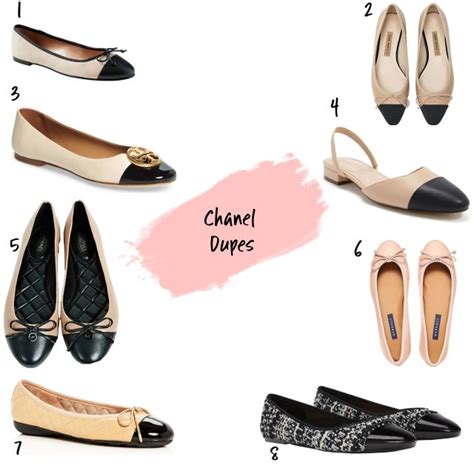 best chanel ballet flat dupes.